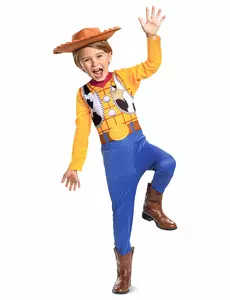 Woody kostým – klasický Toy Story pro děti, Velikost: 5-6 let (109 - 126 cm)