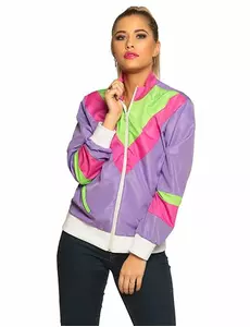 Dámská retro joggingová bunda, Velikost: Medium