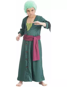 Kostým Zoro One Piece pro děti, Velikost: 9-10 let (140 cm)