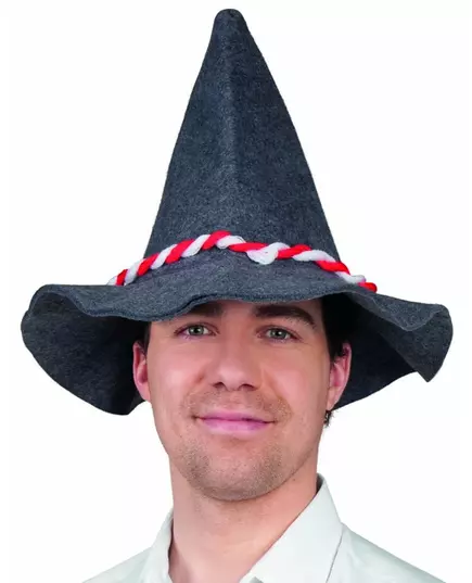 Bavorský klobouk pro dospělé s červeno-bílou šňůrkou
