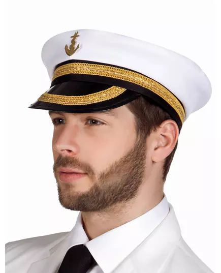 Kapitánská námořnická čepice pro dospělé