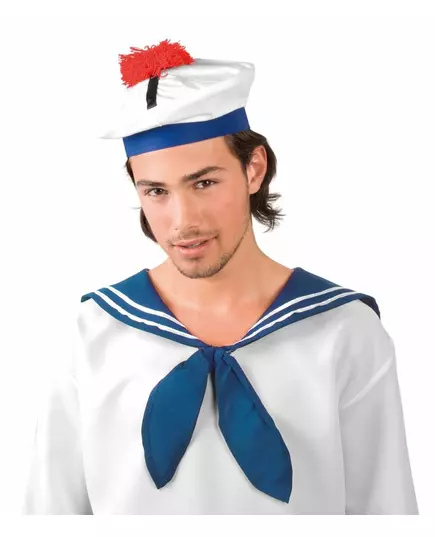 Námořnický klobouk s pomponem pro dospělé