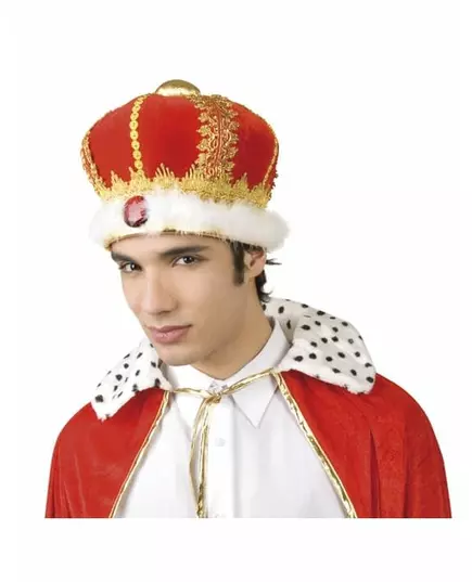 Pokrývka hlavy krále pro dospělé