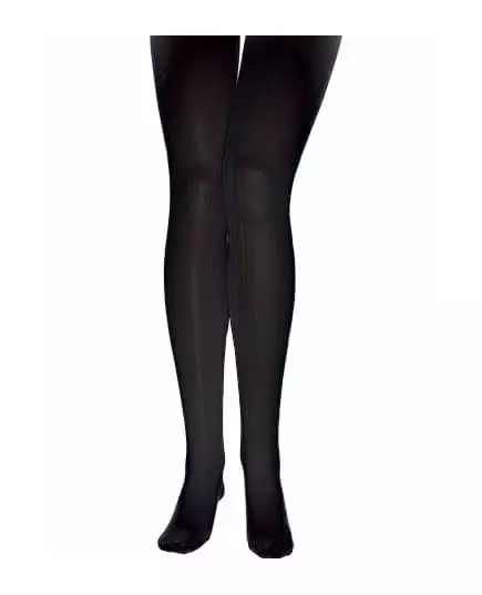 Černé neprůhledné punčocháče pro dospělé