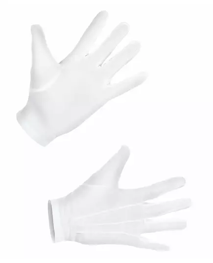 Krátké bílé rukavice pro dospělé, Velikost: Medium/Large