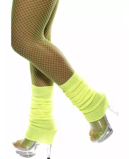 Fluorescenčně žluté legíny pro ženy
