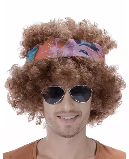 Afro hippie paruka pro muže