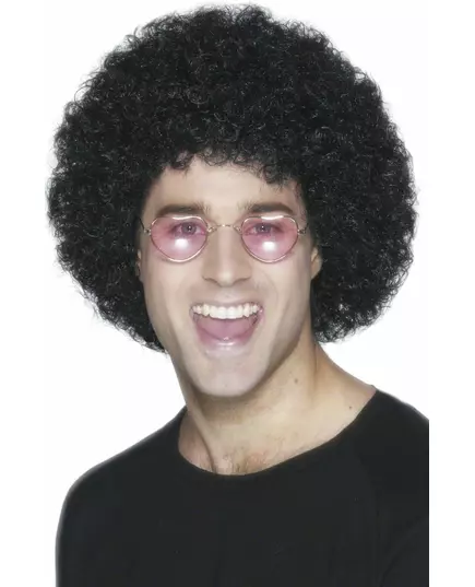 Černá afro paruka pro dospělé