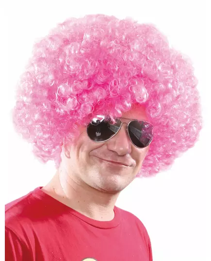 Růžová klaunská paruka Comfort pro dospělé