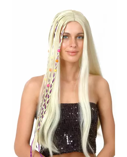 Blond hippie paruka pro dospělé