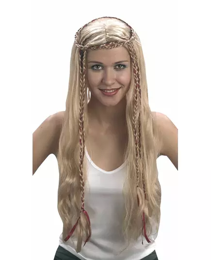 Středověká blond paruka pro ženy