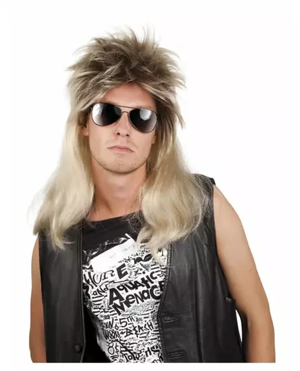 Blond pop-rock paruka pro muže