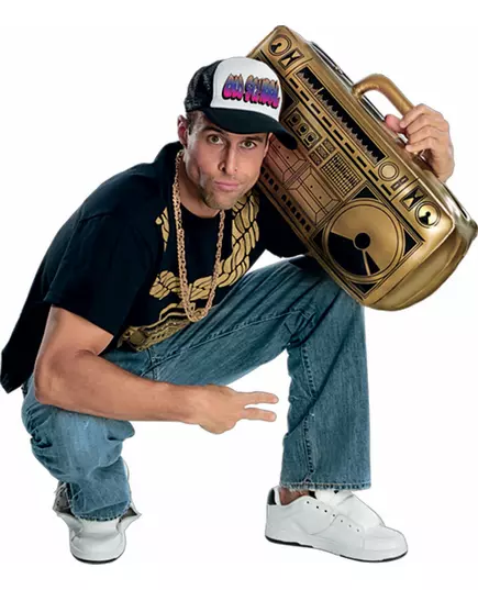 Nafukovací zlaté rádio pro dospělé