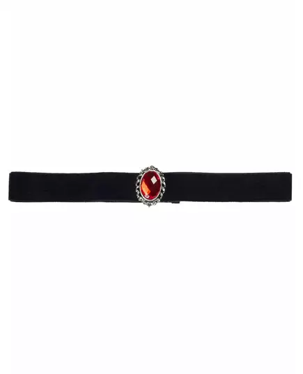 Červený diamantový choker pro dospělé Halloween