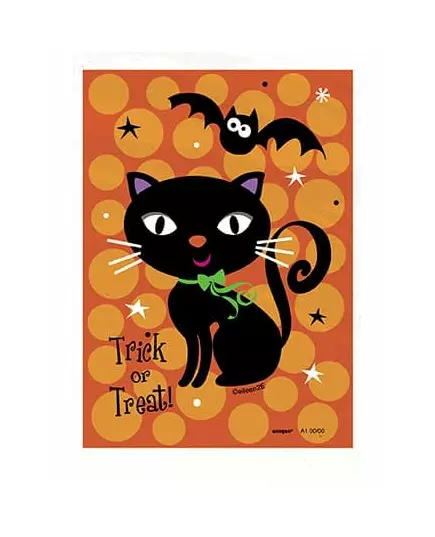 50 sáčků na sladkosti Trick or Treat 10 x 15 cm