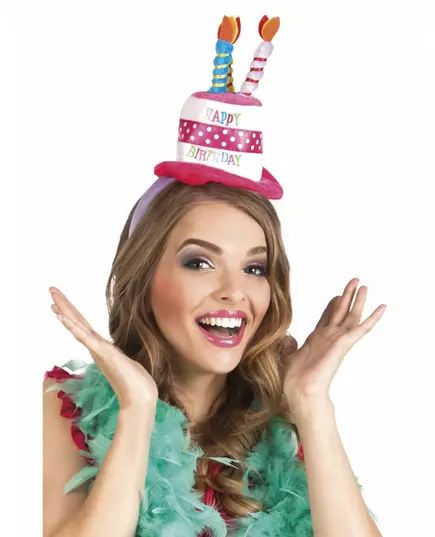 Čelenka narozeninový klobouček pro dospělé