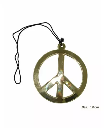 Obří hippie náhrdelník