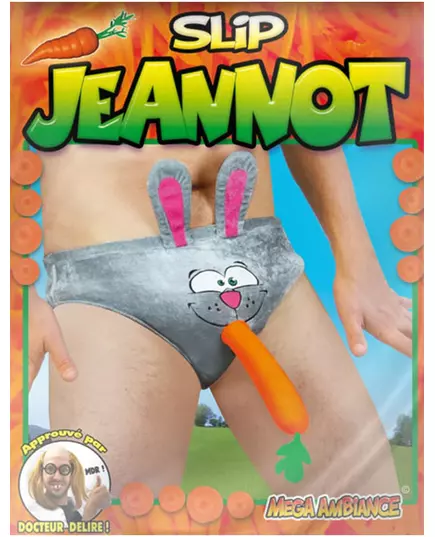 Vtipné slipy s králičí hlavou