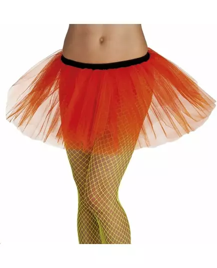 Fluorescenčně oranžové tutu pro ženy