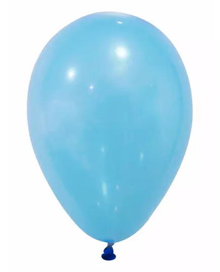 12 světle modrých balónků 28 cm