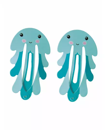 2 sponky chobotnice modré 5.5 cm