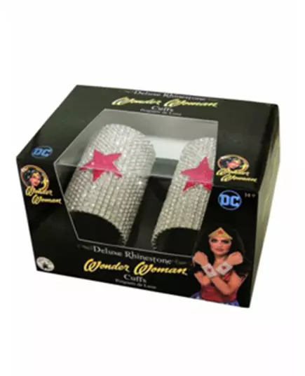 2 luxusní kamínkové náramky Wonder Woman