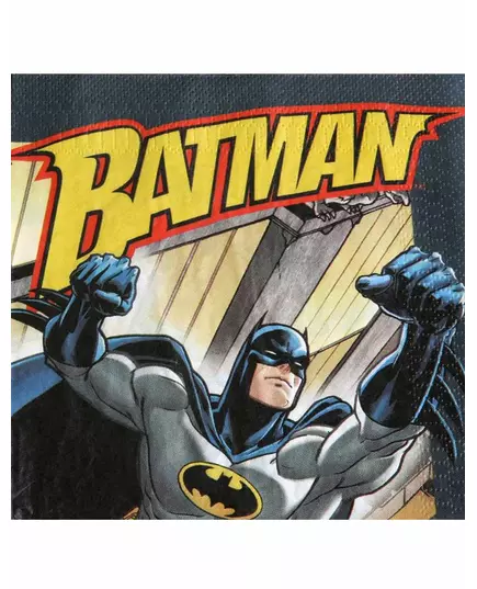 20 papírových ubrousků Batman 33 x 33 cm