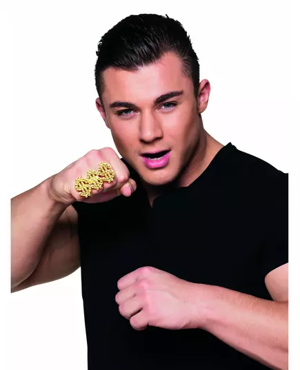 Zlatý prsten Triple Dollar pro dospělé