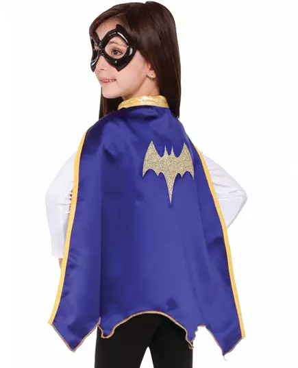 Plášť a vlčí maska Batgirl Super Hero Girls – dětská sada
