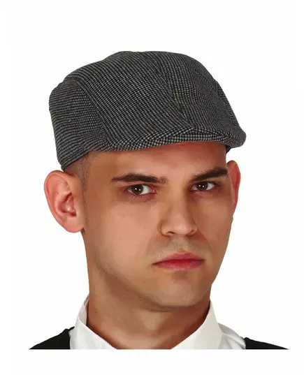 Šedá detektivní čepice pro dospělé