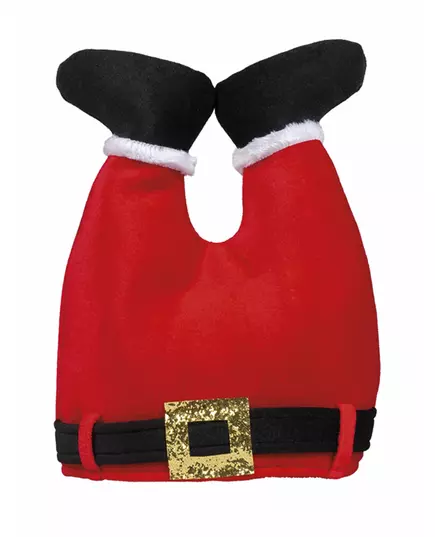 Kalhoty a čepice Santa Clause pro dospělé