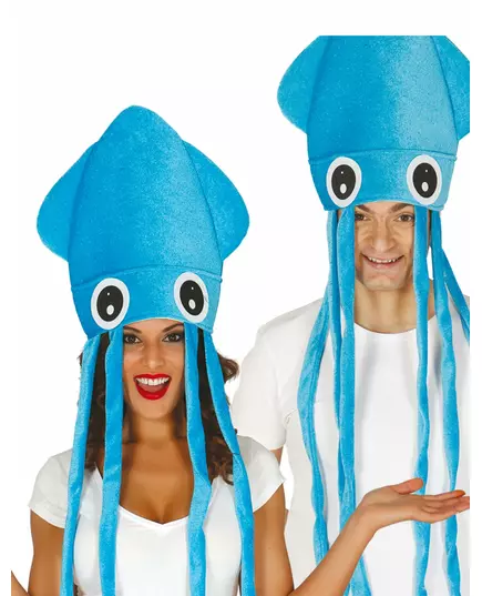 Modrý klobouk chobotnice pro dospělé