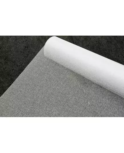 Bílý lesklý organzový běhoun na stůl 28 cm × 5 m