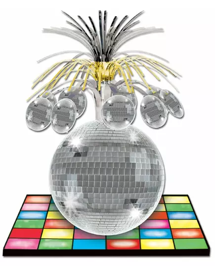 Středový prvek „taneční parket a disco koule“ 33 cm