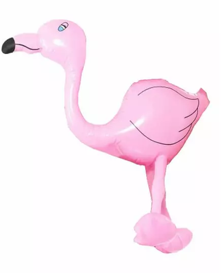 Nafukovací růžový plameňák 60 cm