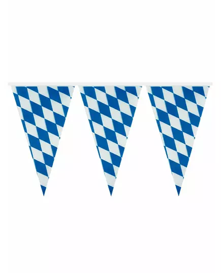 Bavorská pivní festivalová girlanda s praporky