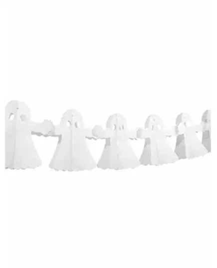 Papírová girlanda duchů Halloween 4m