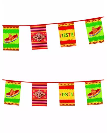 Mexická plastová girlanda