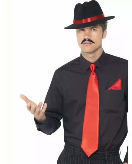 Červená gangsterská sada pro dospělé