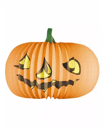 Halloweenský dýňový lampion 36 cm