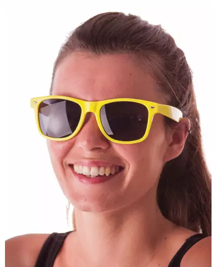 Žluté fluorescenčně modré brýle pro dospělé