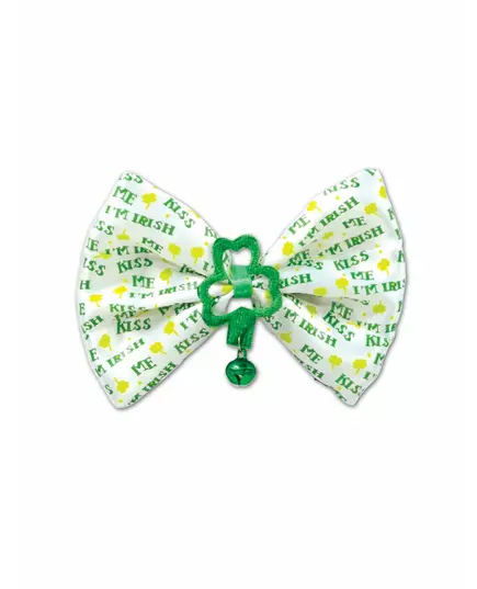 Čtyřlístkový motýlek „Kiss me I’m Irish“