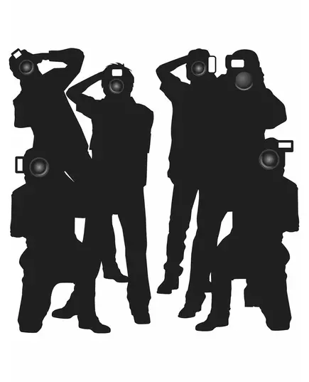 2 nástěnné dekorace Paparazzi 1,7m