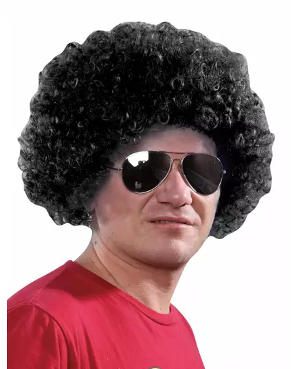 Standardní černá afro paruka pro dospělé