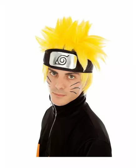 Žlutá paruka Naruto Shippuden