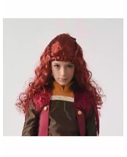 Vínová princeznovská paruka pro dívky z Velkého severu