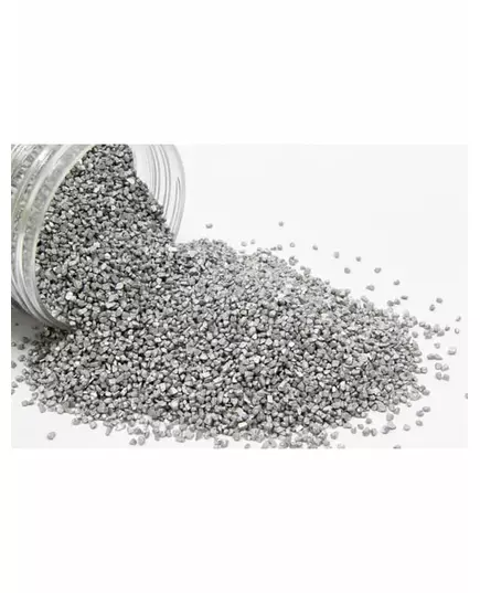 Metalický stříbrný písek 400 g