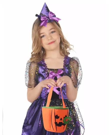 Dětská halloweenská děsivá taška dýně