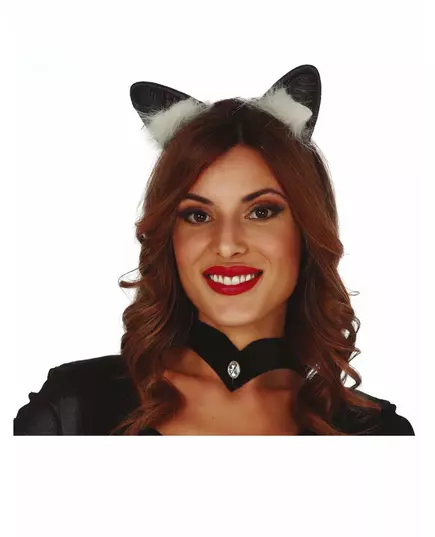 Čelenka s kočičími ušima pro dospělé