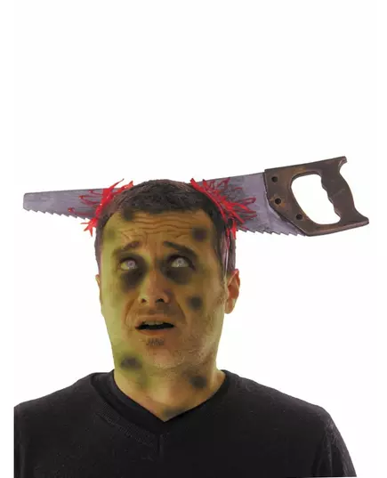 Krvavá čelenka pila pro dospělé Halloween